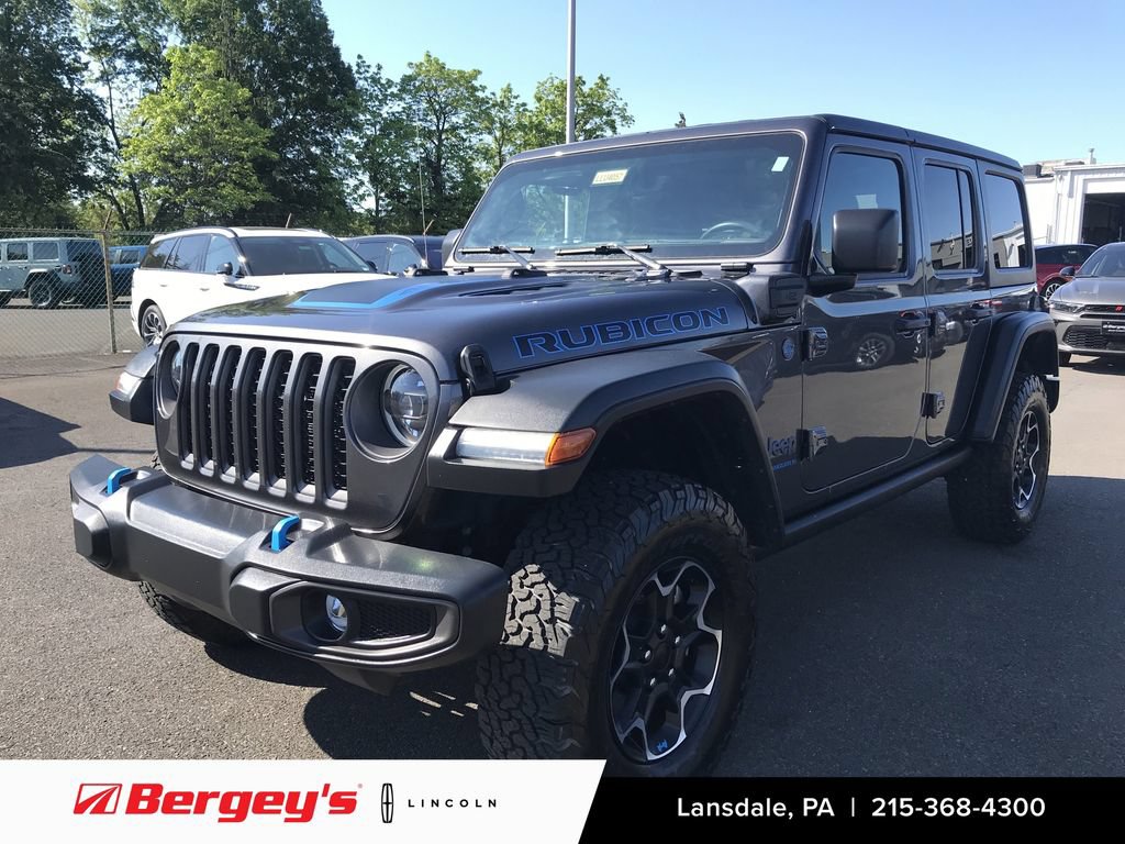 Used 2023 Jeep Wrangler Unlimited Rubicon 4xe w/ Cold Weather Group AWD/4WD video 1