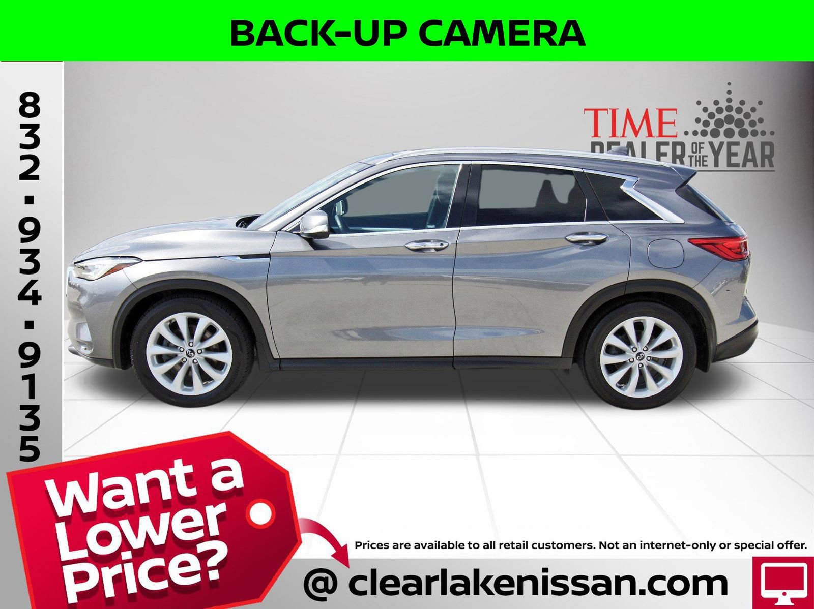 Used 2019 INFINITI QX50 Essential w/ Proassist Package image 4