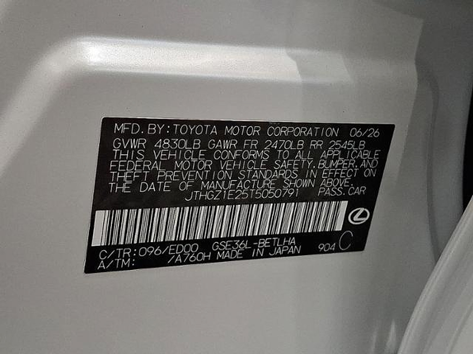 New 2026 Lexus IS 350 F Sport AWD/4WD image 11