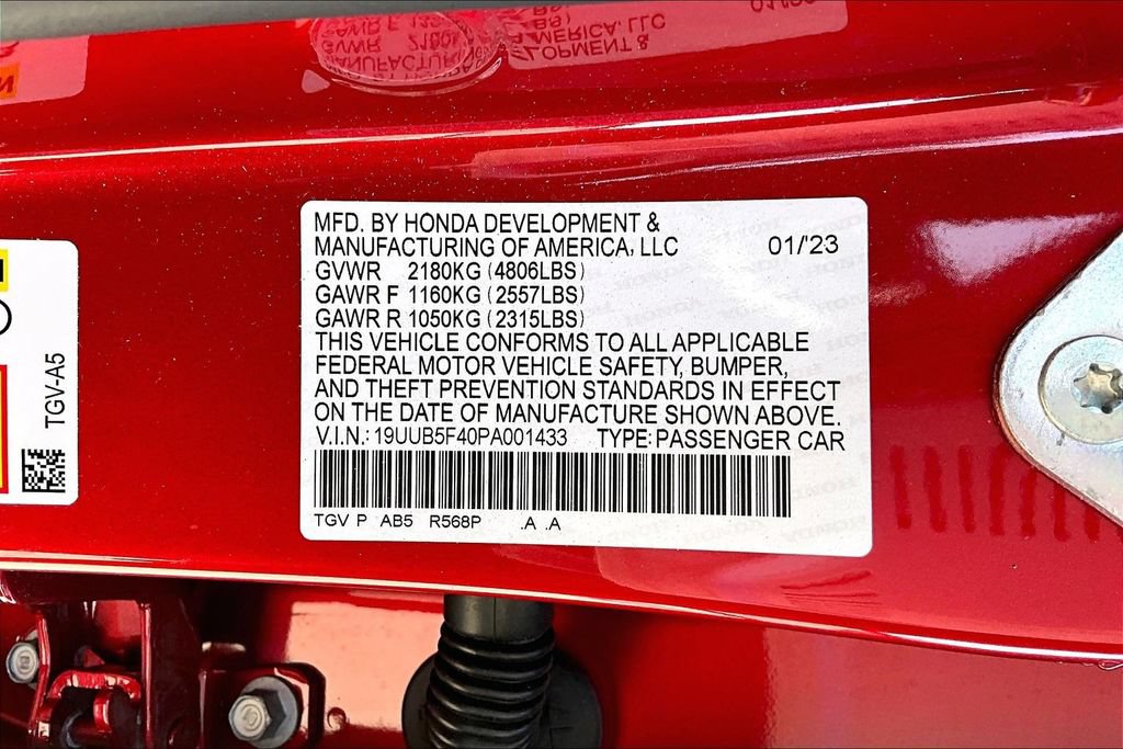 Certified 2023 Acura TLX w/ Technology Package FWD image 38