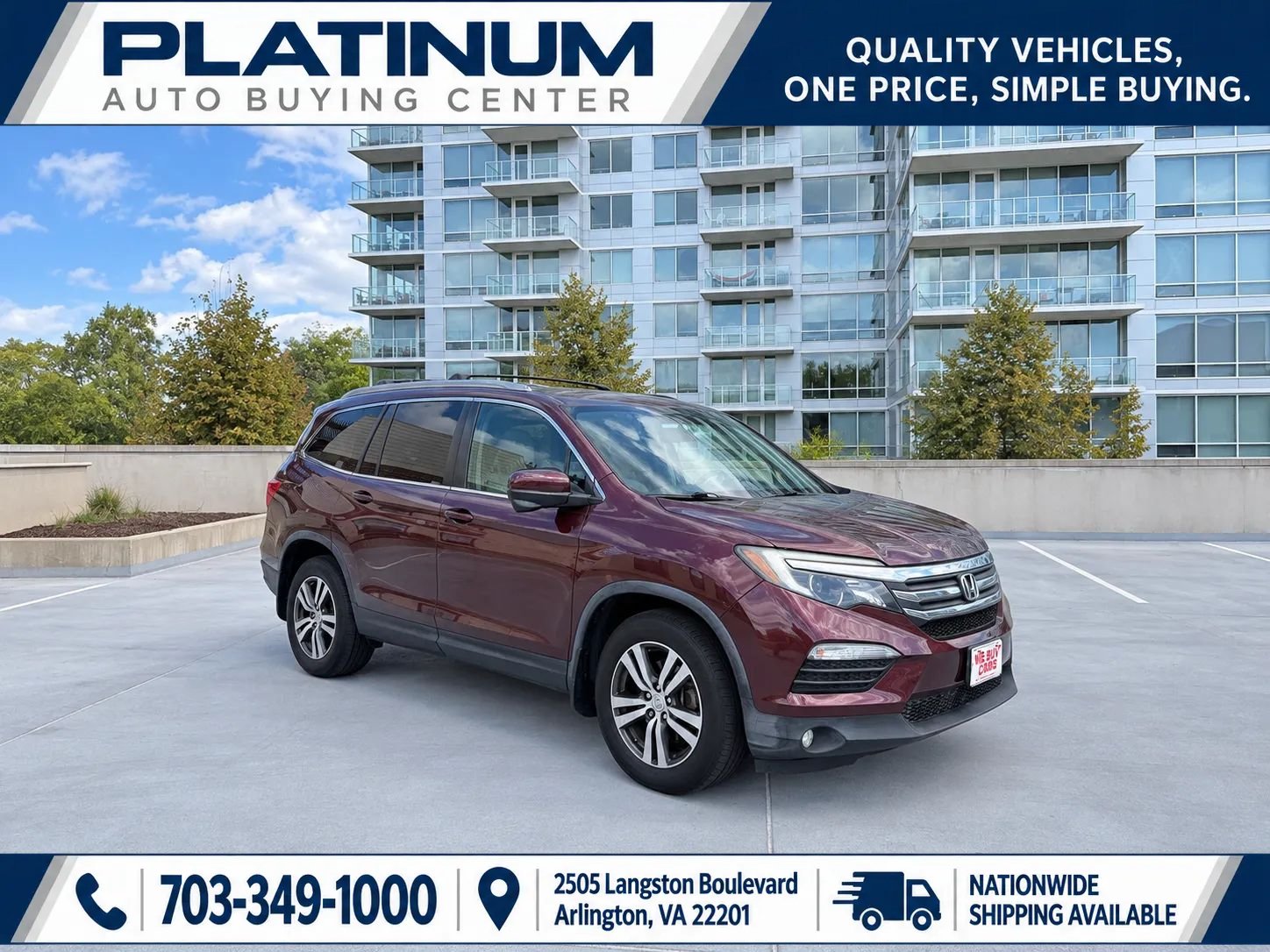 Used 2016 Honda Pilot EX-L