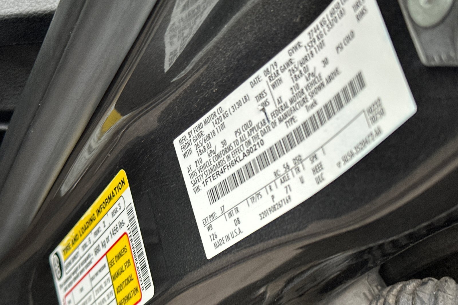 Used 2019 Ford Ranger Lariat w/ Technology Package image 27