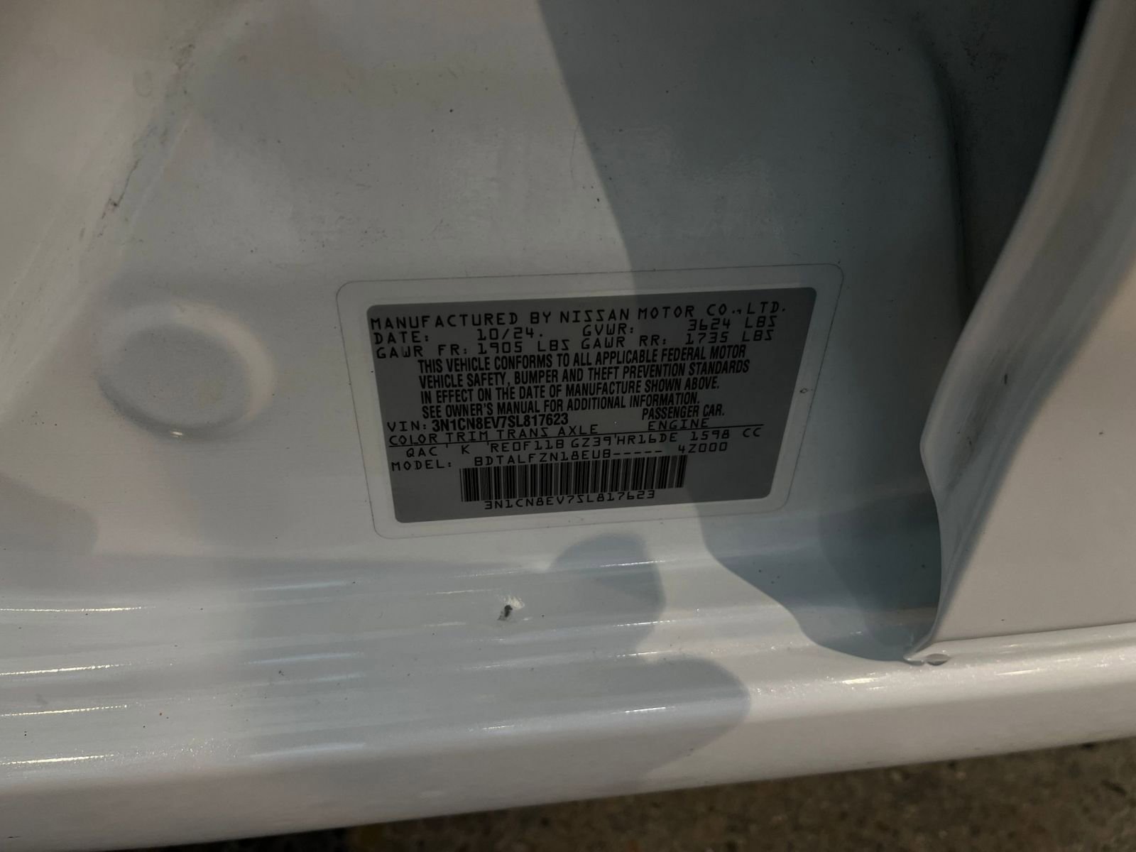 Used 2025 Nissan Versa SV image 28
