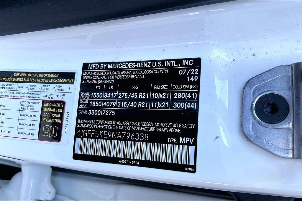 Used 2022 Mercedes-Benz GLS 450 4MATIC image 19