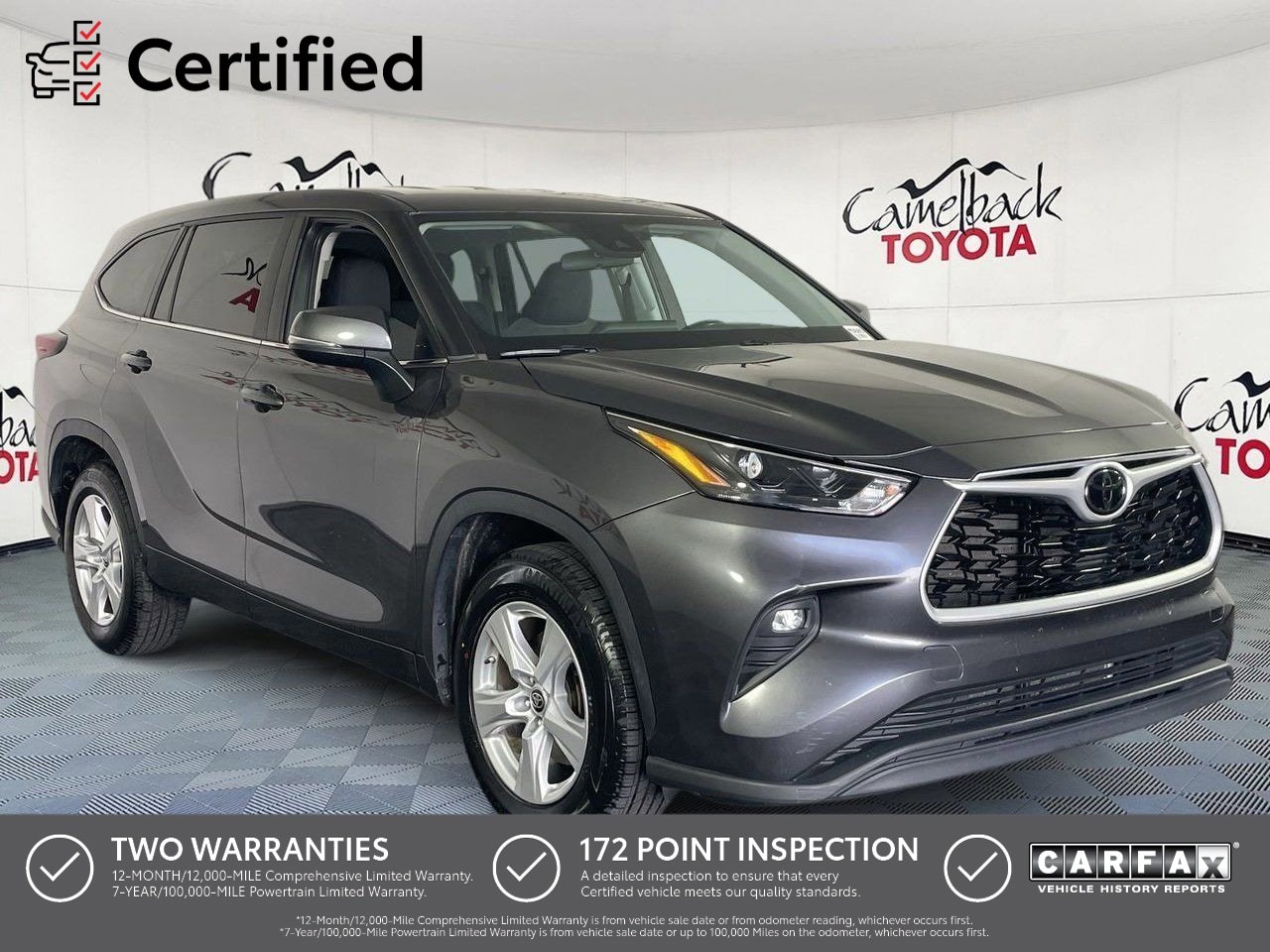 Used 2024 Toyota Highlander LE FWD image 1
