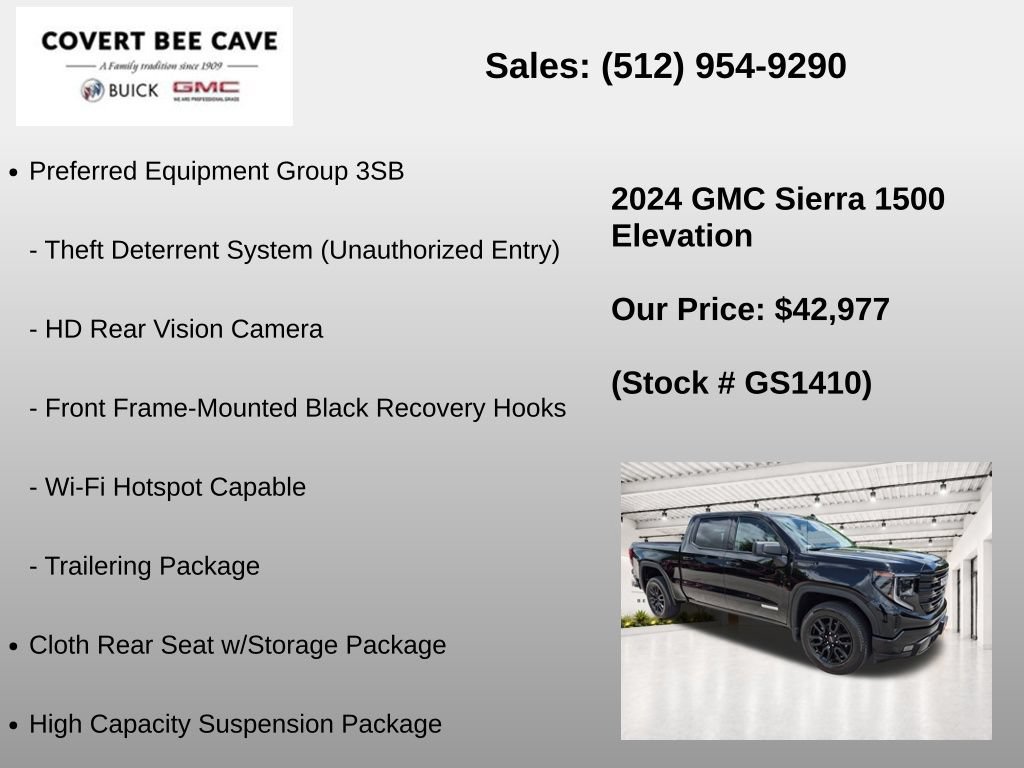 Used 2024 GMC Sierra 1500 Elevation RWD image 25