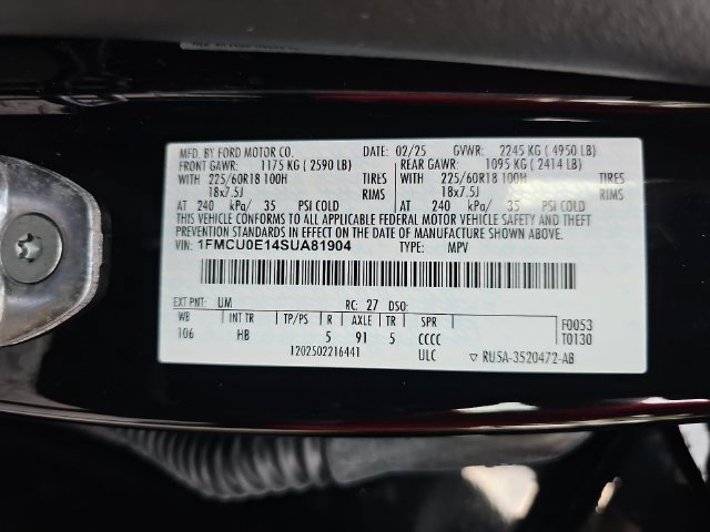 Used 2025 Ford Escape SE FWD image 32