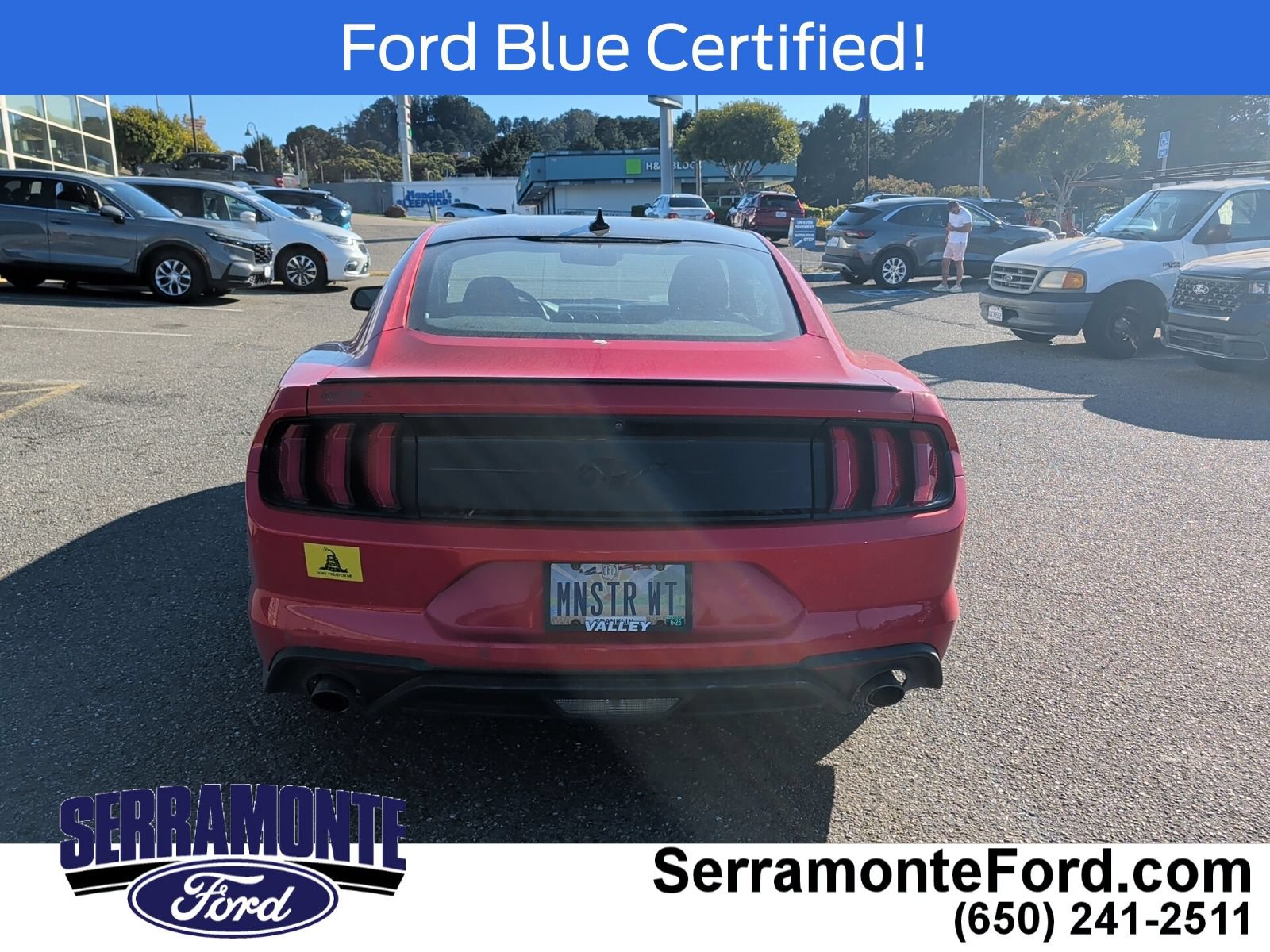 Certified 2022 Ford Mustang Coupe w/ Equipment Group 101A RWD image 6