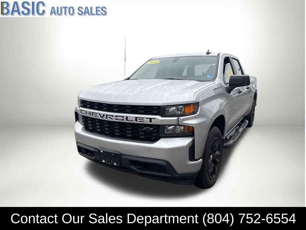 Used 2021 Chevrolet Silverado 1500 Custom image 2