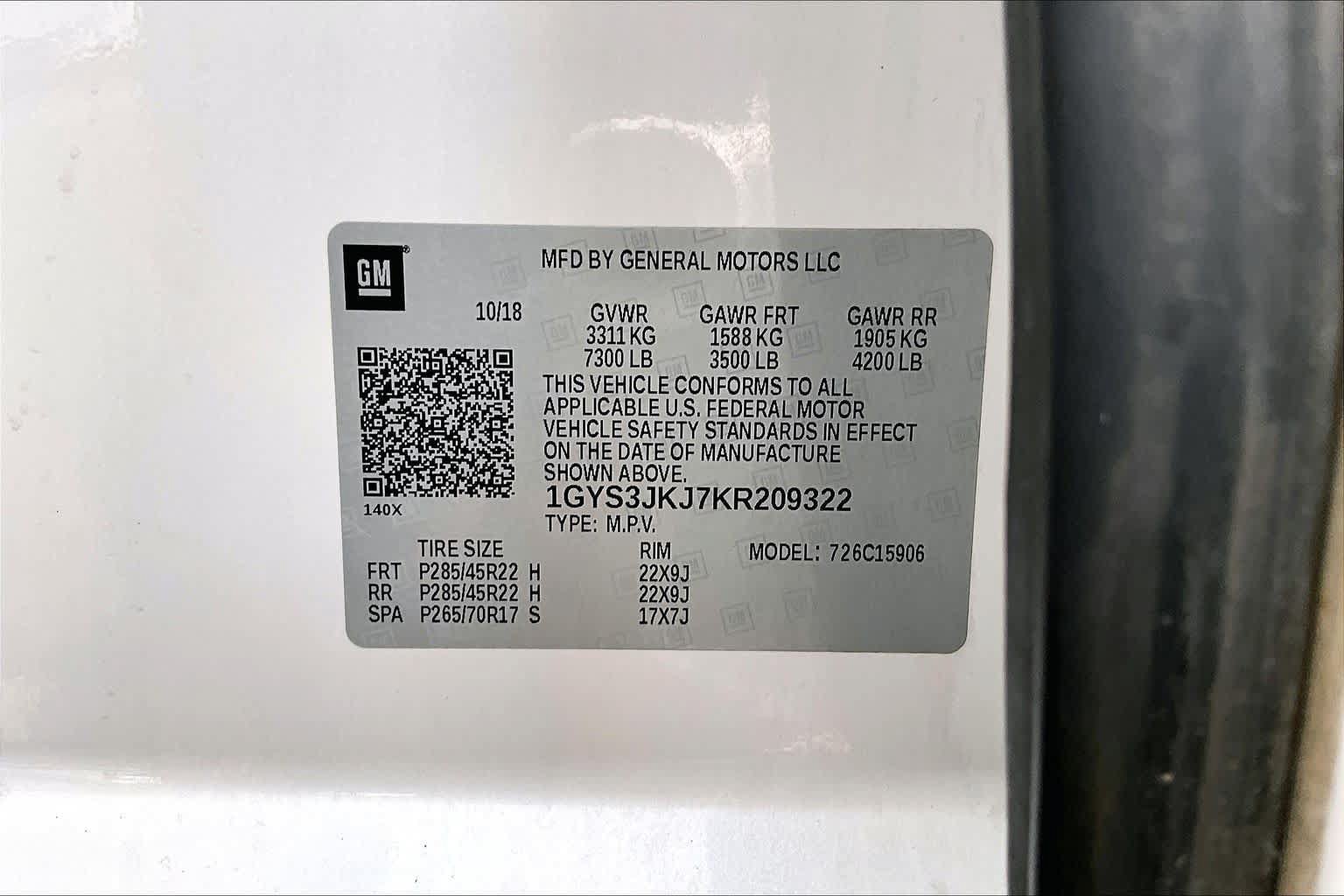 Used 2019 Cadillac Escalade ESV Premium Luxury RWD image 34
