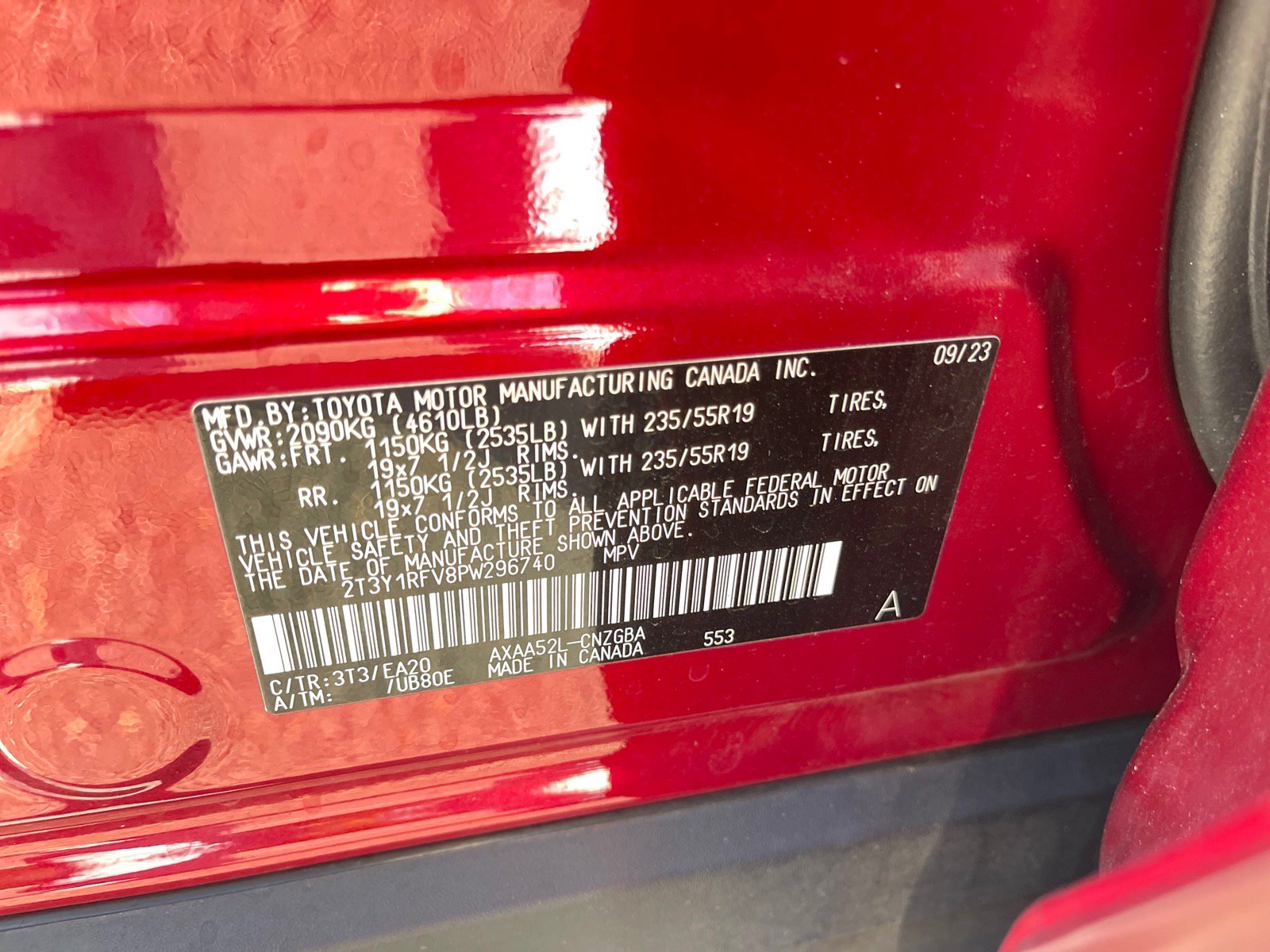 Used 2023 Toyota RAV4 Limited w/ Limited Grade Weather Package FWD image 11