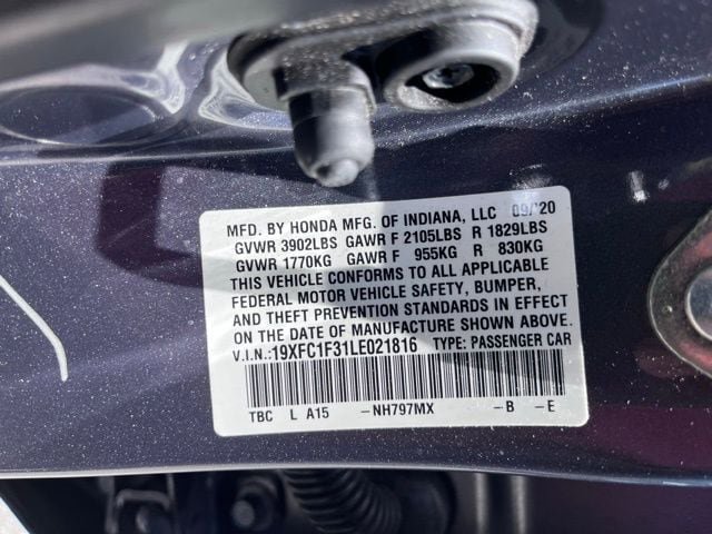 Used 2020 Honda Civic EX image 14