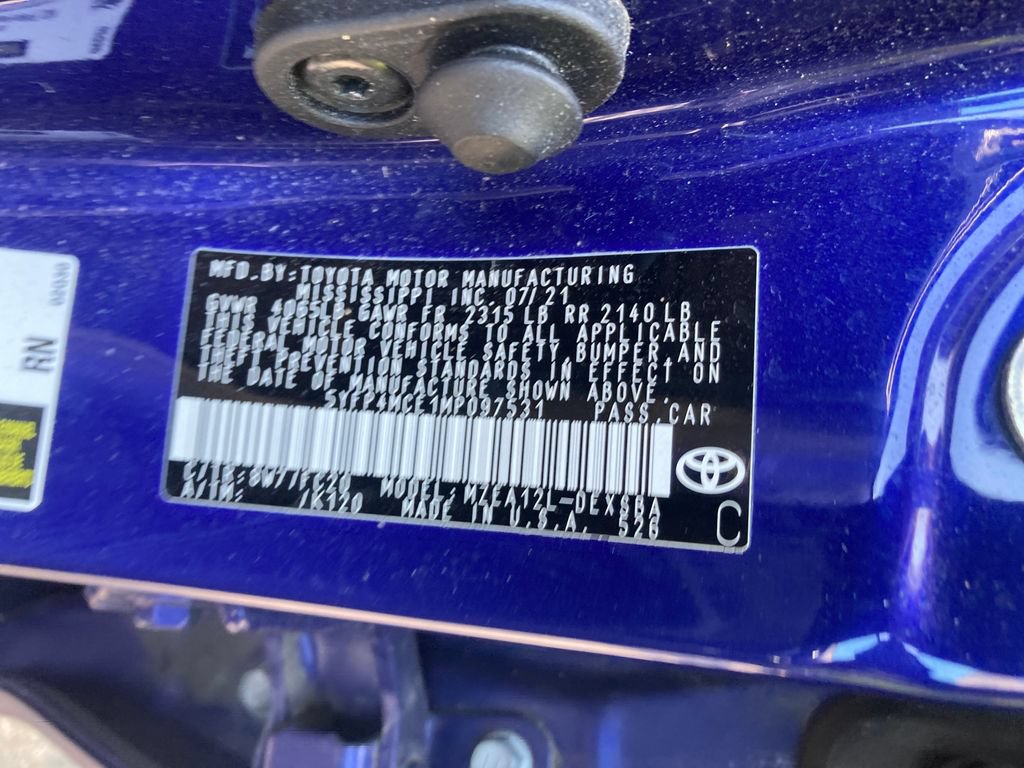Used 2021 Toyota Corolla SE w/ SE Premium Package FWD image 34