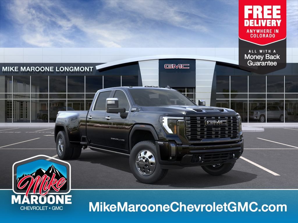 New 2026 GMC Sierra 3500 Denali Ultimate w/ LPO, Black Badging Package