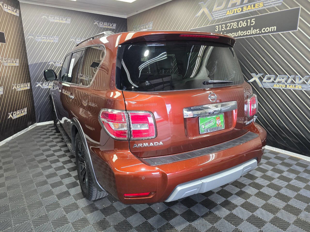 Used 2018 Nissan Armada Platinum w/ Captain Seat Package image 11