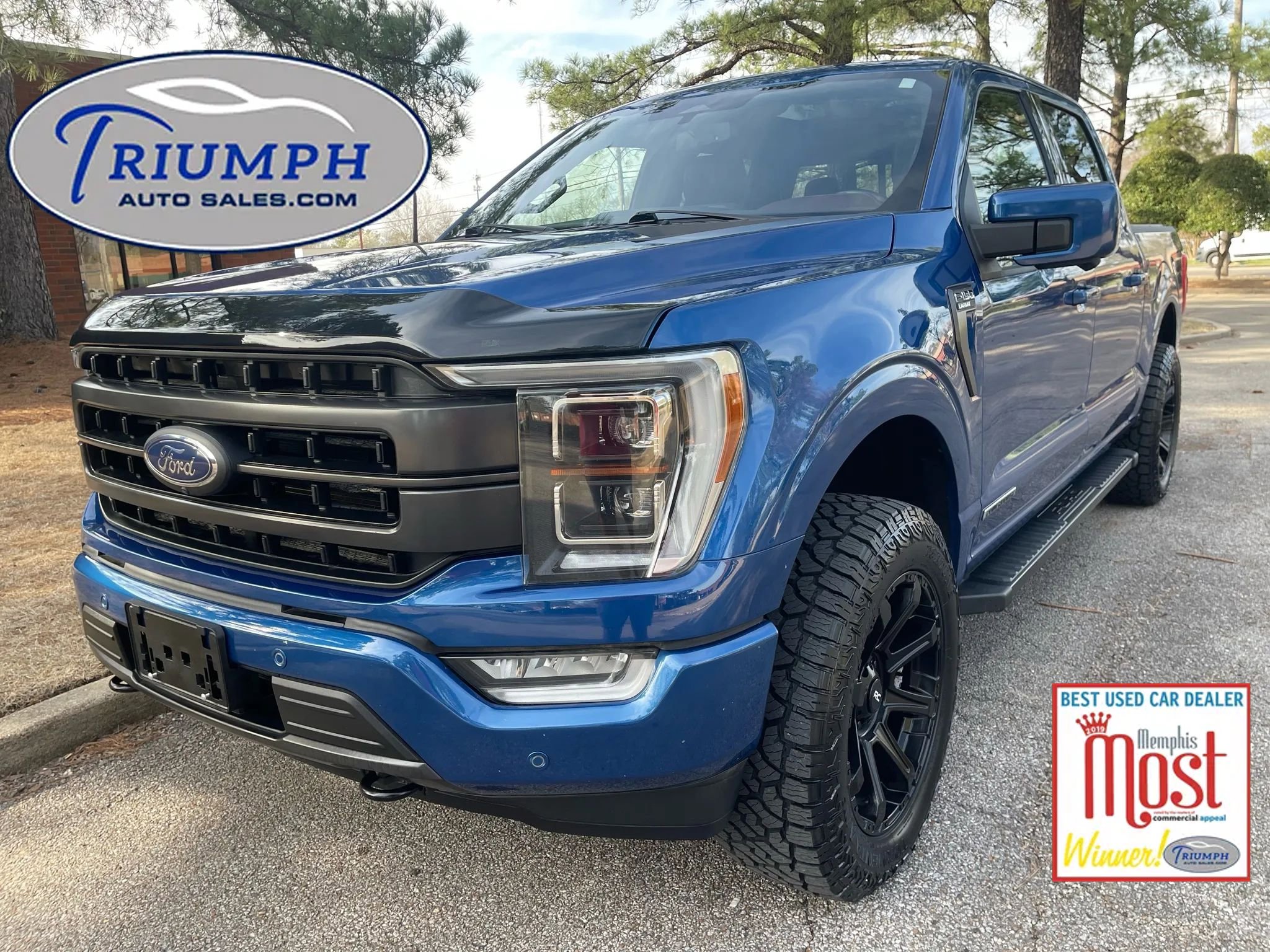 Used 2022 Ford F150 Lariat w/ Equipment Group 502A High image 1