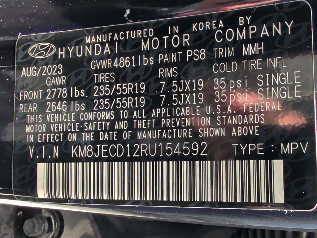 Used 2024 Hyundai Tucson Limited AWD/4WD image 6