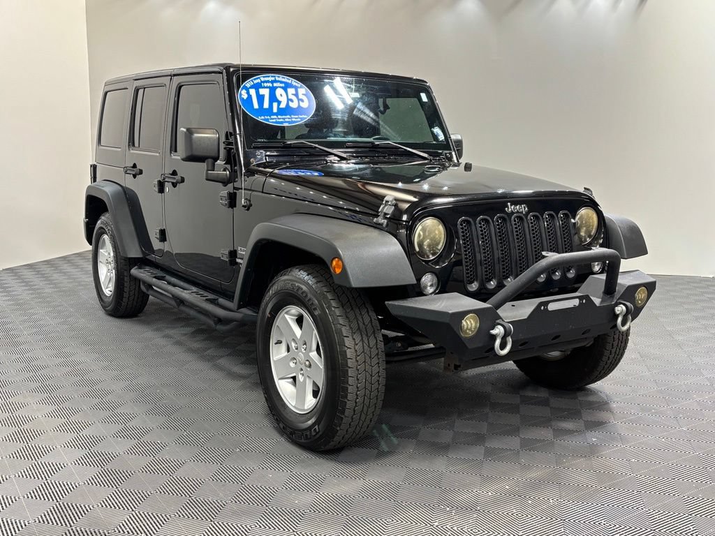 Used 2016 Jeep Wrangler Unlimited Sport w/ Quick Order Package 24S AWD/4WD image 3