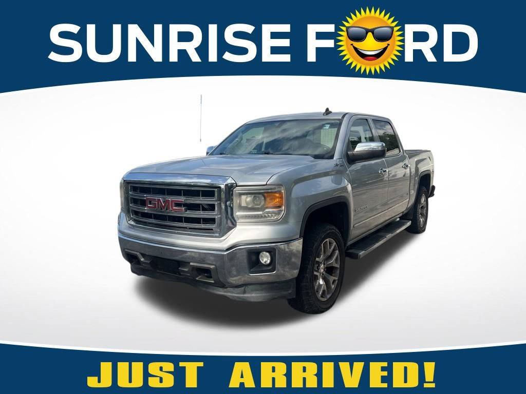 Used 2015 GMC Sierra 1500 SLT w/ SLT Crew Cab Value Package AWD/4WD image 1