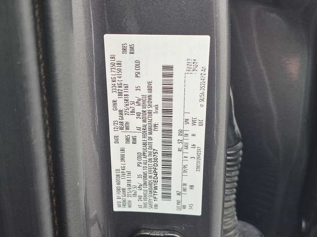 Used 2023 Ford F150 Lariat w/ Trailer Tow Package AWD/4WD image 33