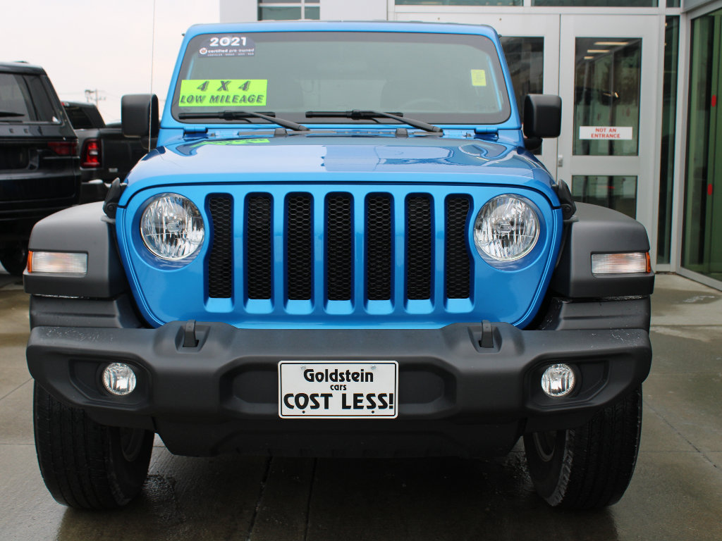 Certified 2021 Jeep Wrangler Unlimited Sport image 2