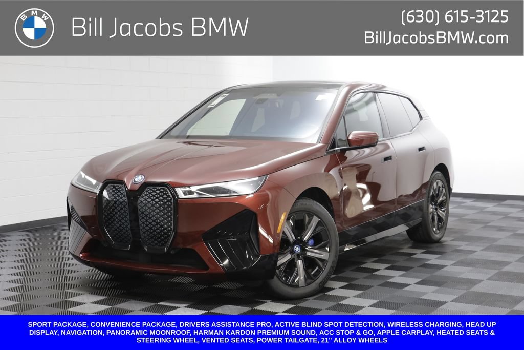 Certified 2023 BMW iX xDrive50 w/ Sport Package AWD/4WD image 1