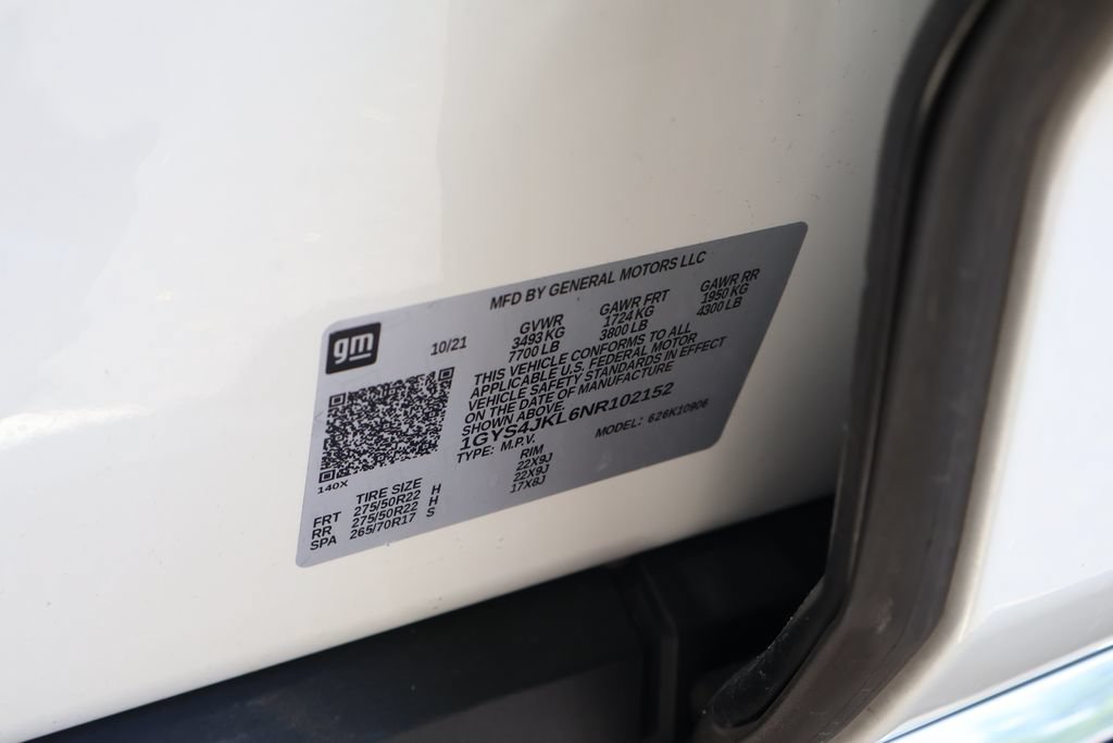 Certified 2022 Cadillac Escalade ESV Luxury w/ LPO, Illumination Package AWD/4WD image 59