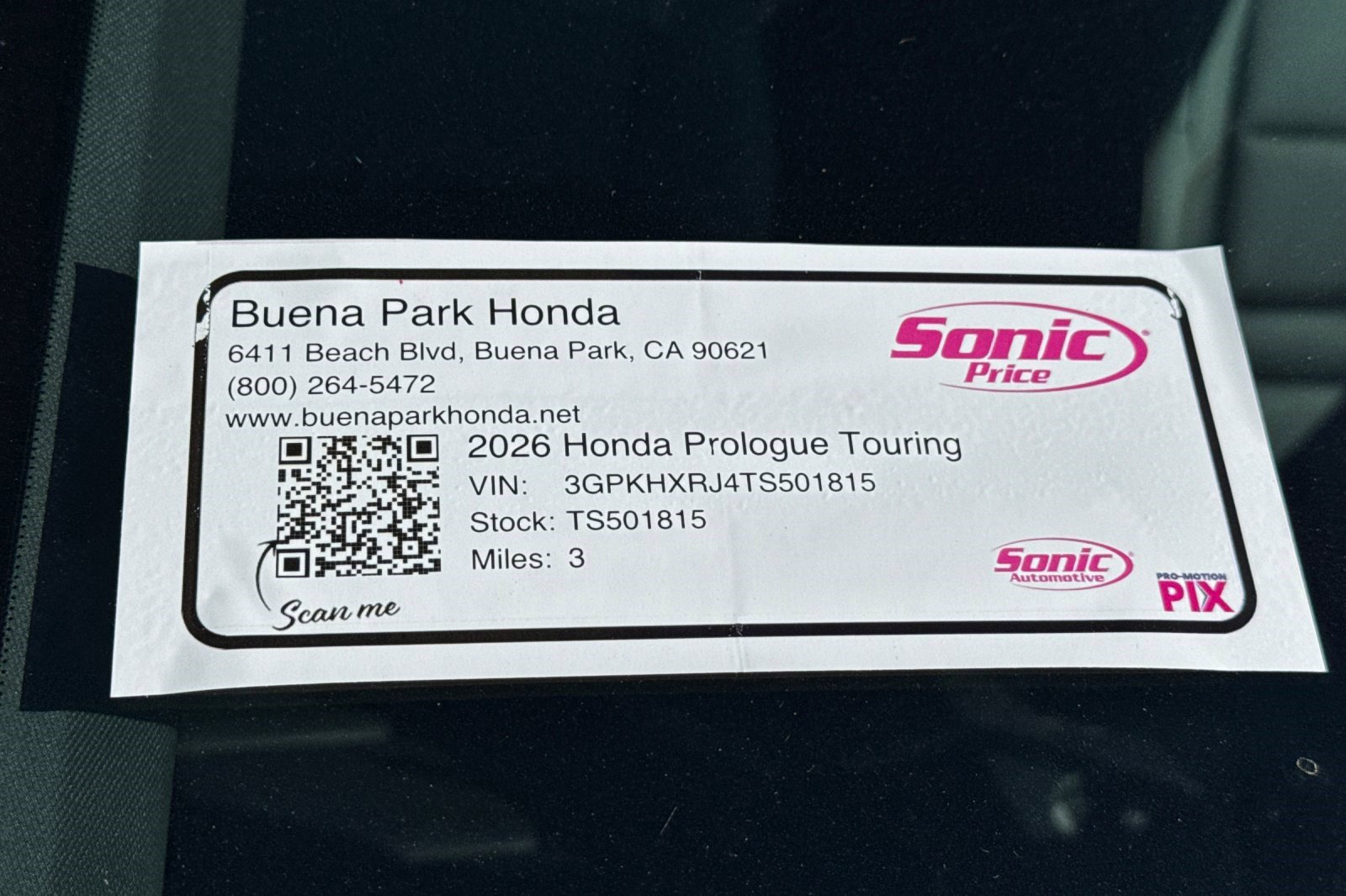 New 2026 Honda Prologue Touring image 20