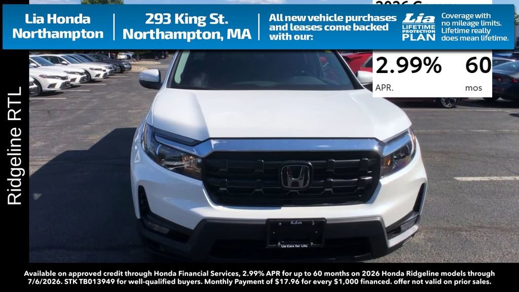 New 2026 Honda Ridgeline RTL image 3