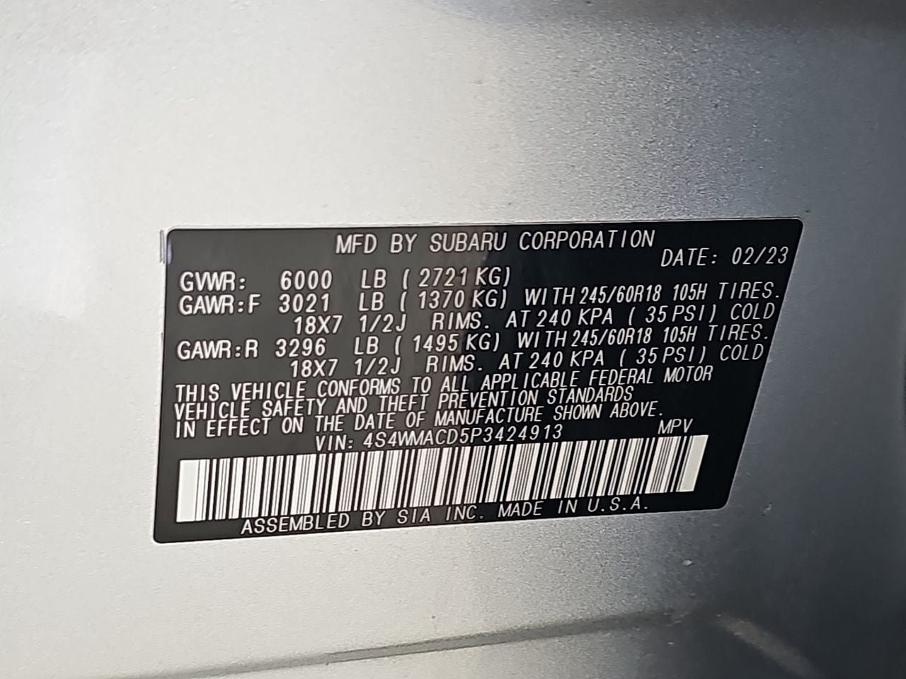 Used 2023 Subaru Ascent Premium w/ Convenience Package AWD/4WD image 40