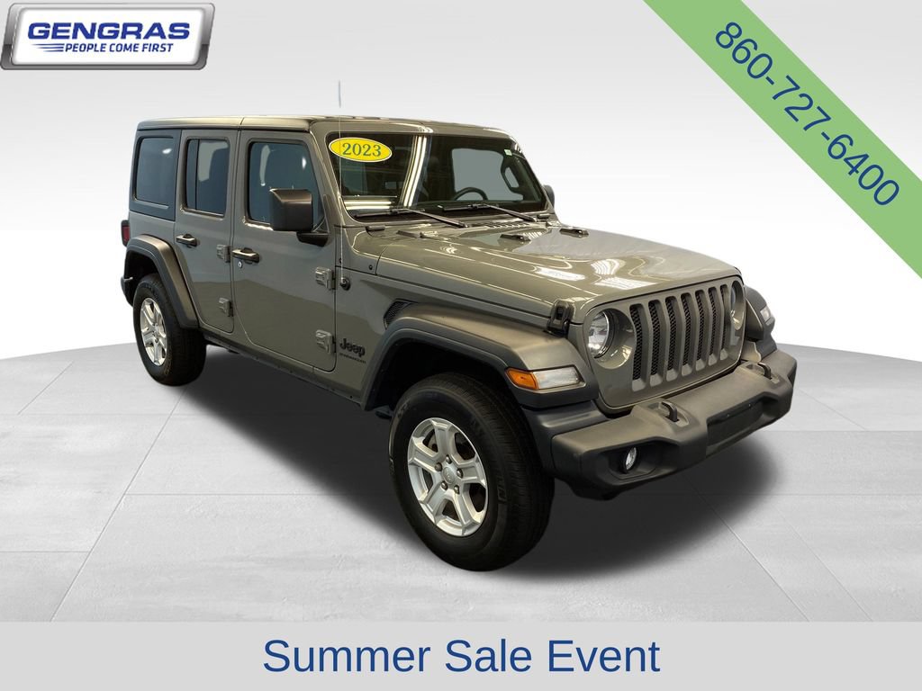 Used 2023 Jeep Wrangler Unlimited Sport