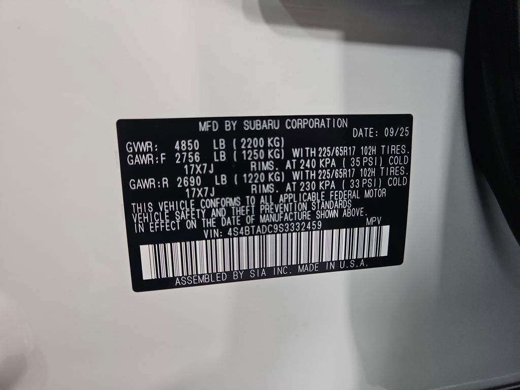 New 2025 Subaru Outback Premium image 28