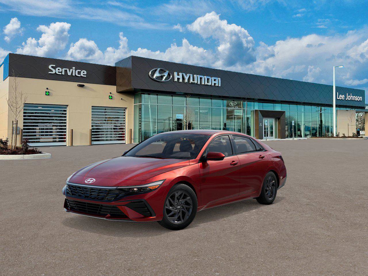 New 2026 Hyundai Elantra Blue image 1