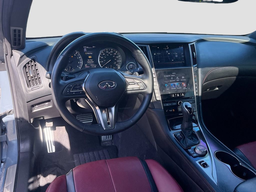 Used 2022 INFINITI Q60 Red Sport 400 w/ Cargo Package RWD image 24