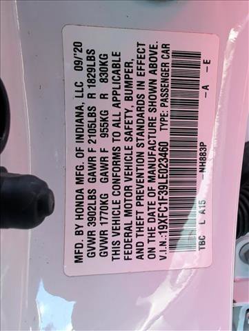 Used 2020 Honda Civic EX image 26