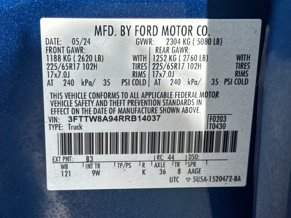 Used 2024 Ford Maverick XL FWD image 25