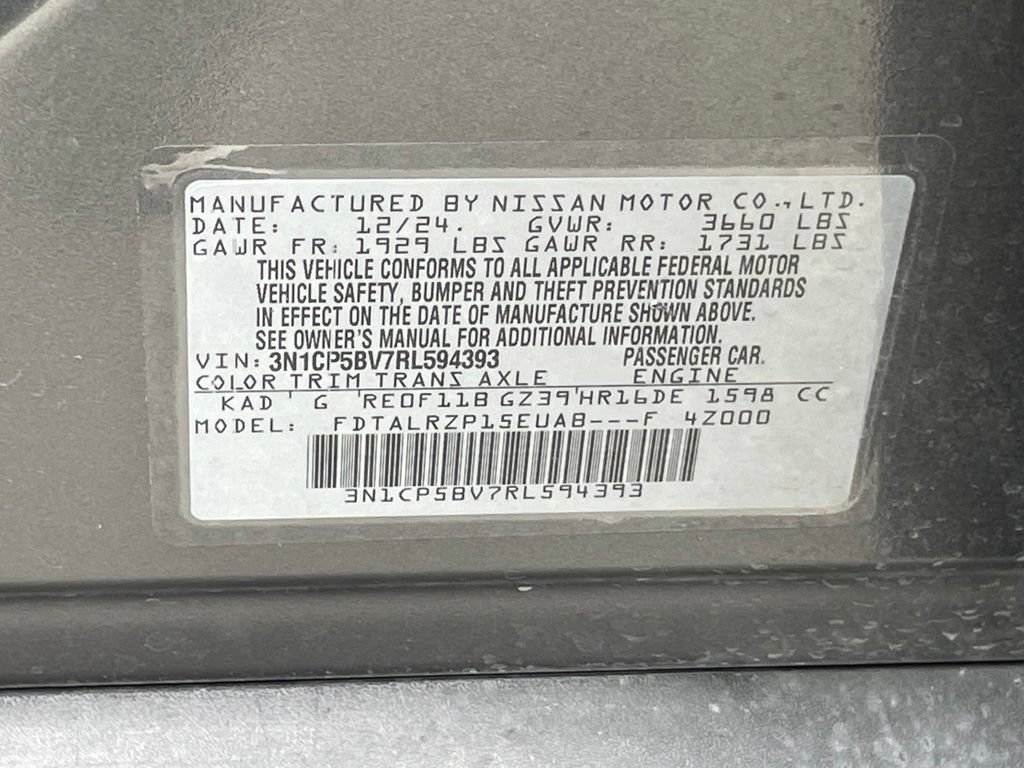 Used 2024 Nissan Kicks S FWD image 34