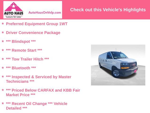 Used 2024 GMC Savana 2500 Extended w/ Driver Convenience Package RWD image 3