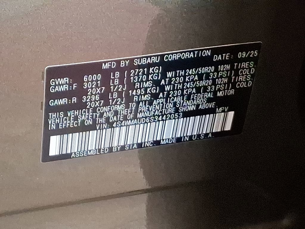 New 2025 Subaru Ascent Touring image 14