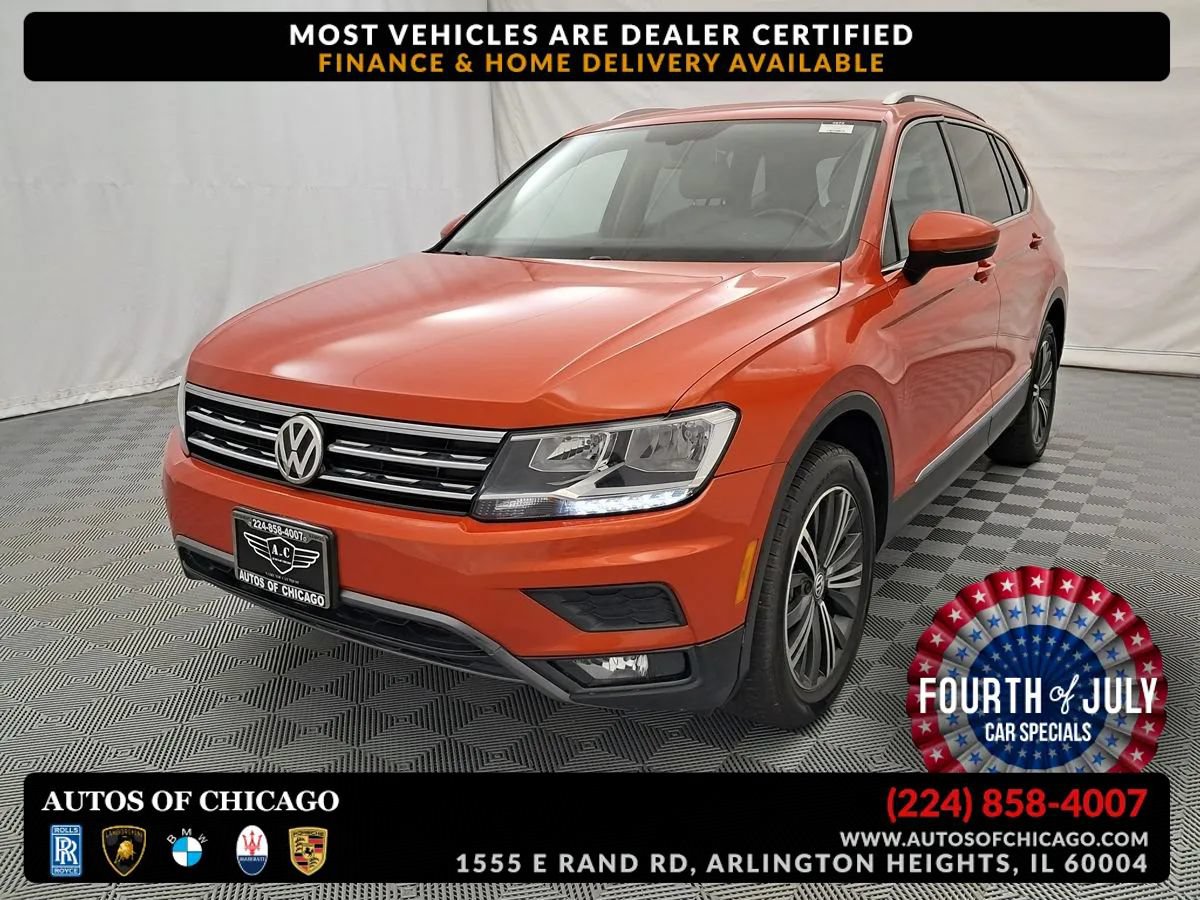 Used 2018 Volkswagen Tiguan SEL w/ 3rd Row Seat Package