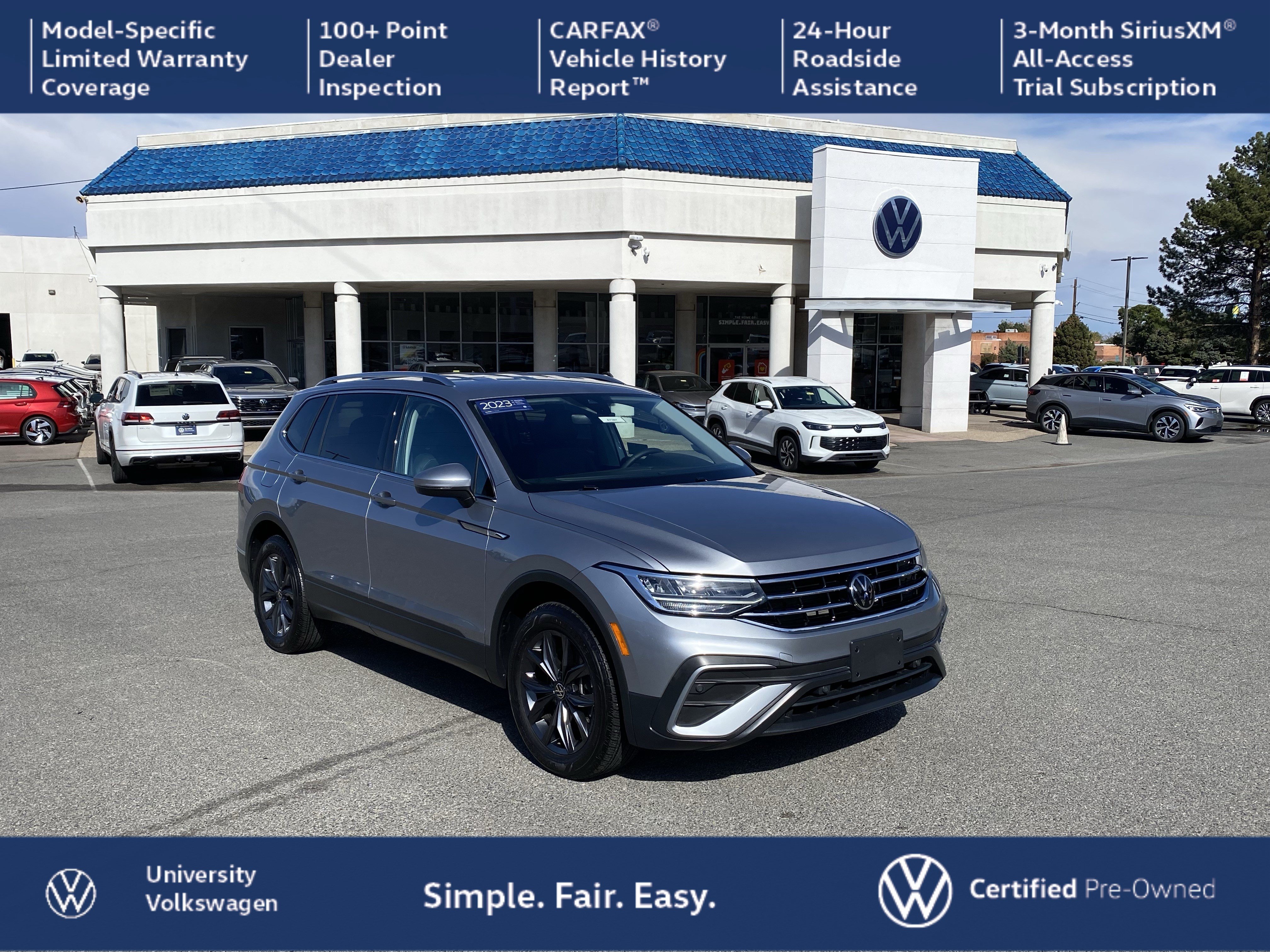 Certified 2023 Volkswagen Tiguan SE FWD image 1