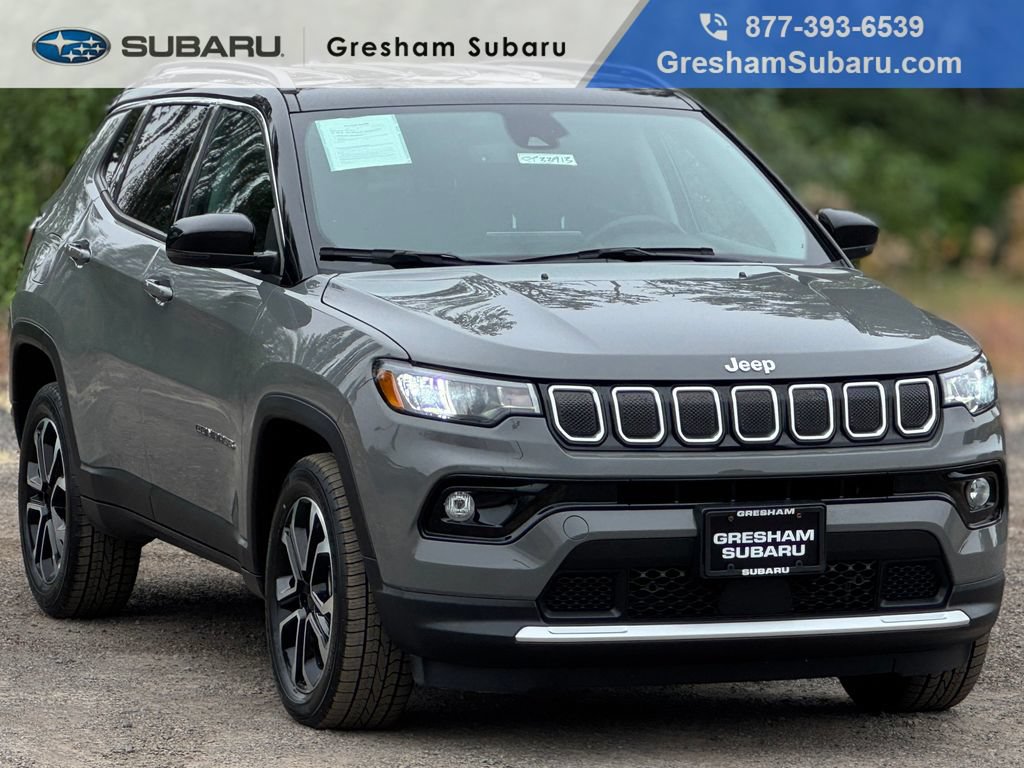 Used 2022 Jeep Compass Limited AWD/4WD image 1