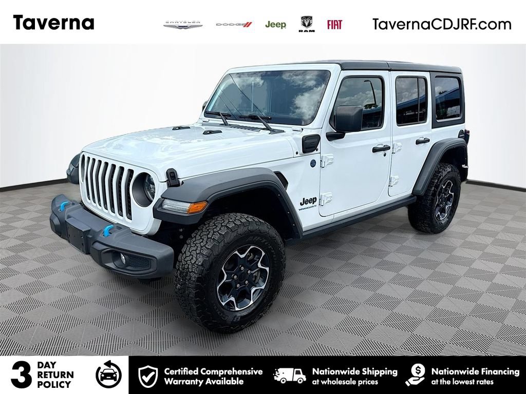 Used 2023 Jeep Wrangler Unlimited Rubicon 4xe w/ Cold Weather Group