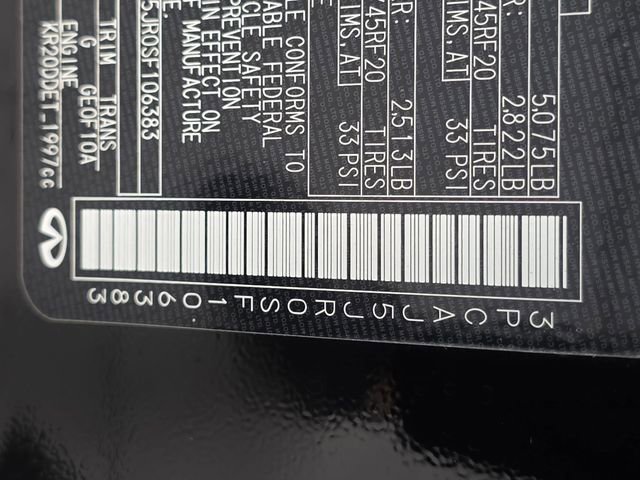 Used 2025 INFINITI QX55 Luxe w/ Cargo Package image 49