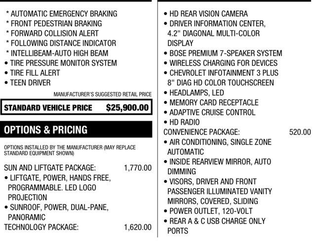 Used 2022 Chevrolet TrailBlazer ACTIV w/ Sun and Liftgate Package image 3