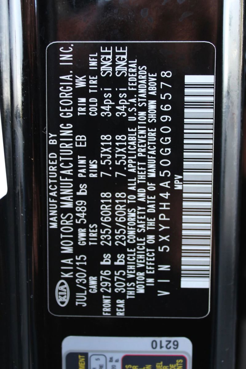 Used 2016 Kia Sorento EX FWD image 40