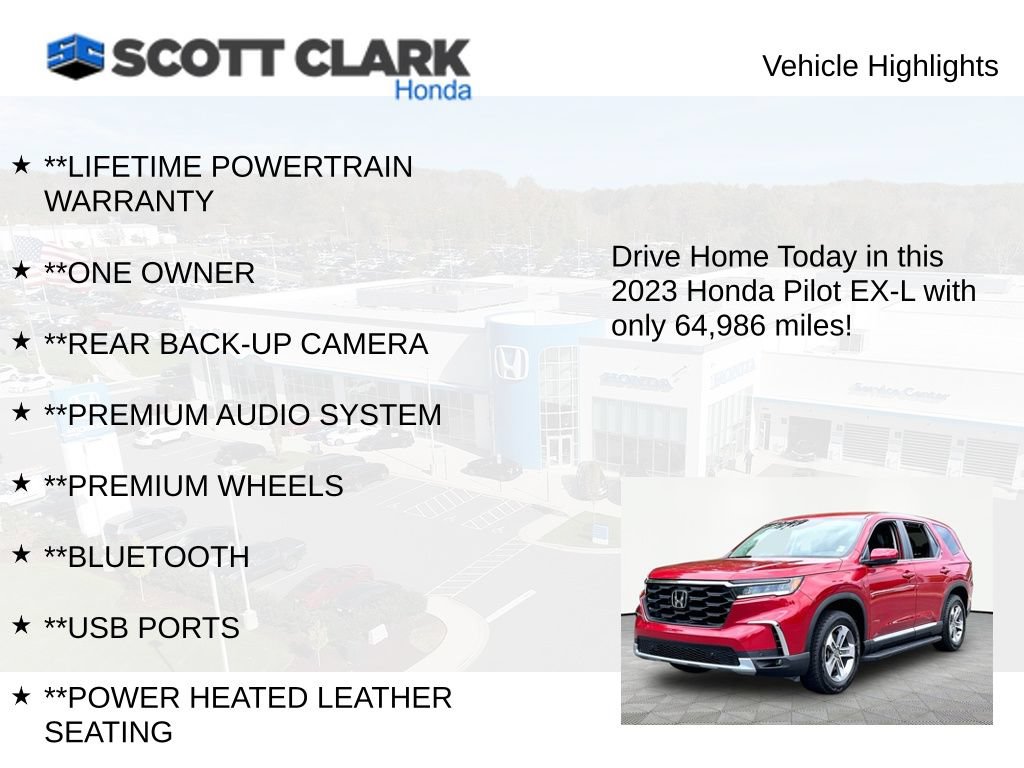 Used 2023 Honda Pilot EX-L image 11