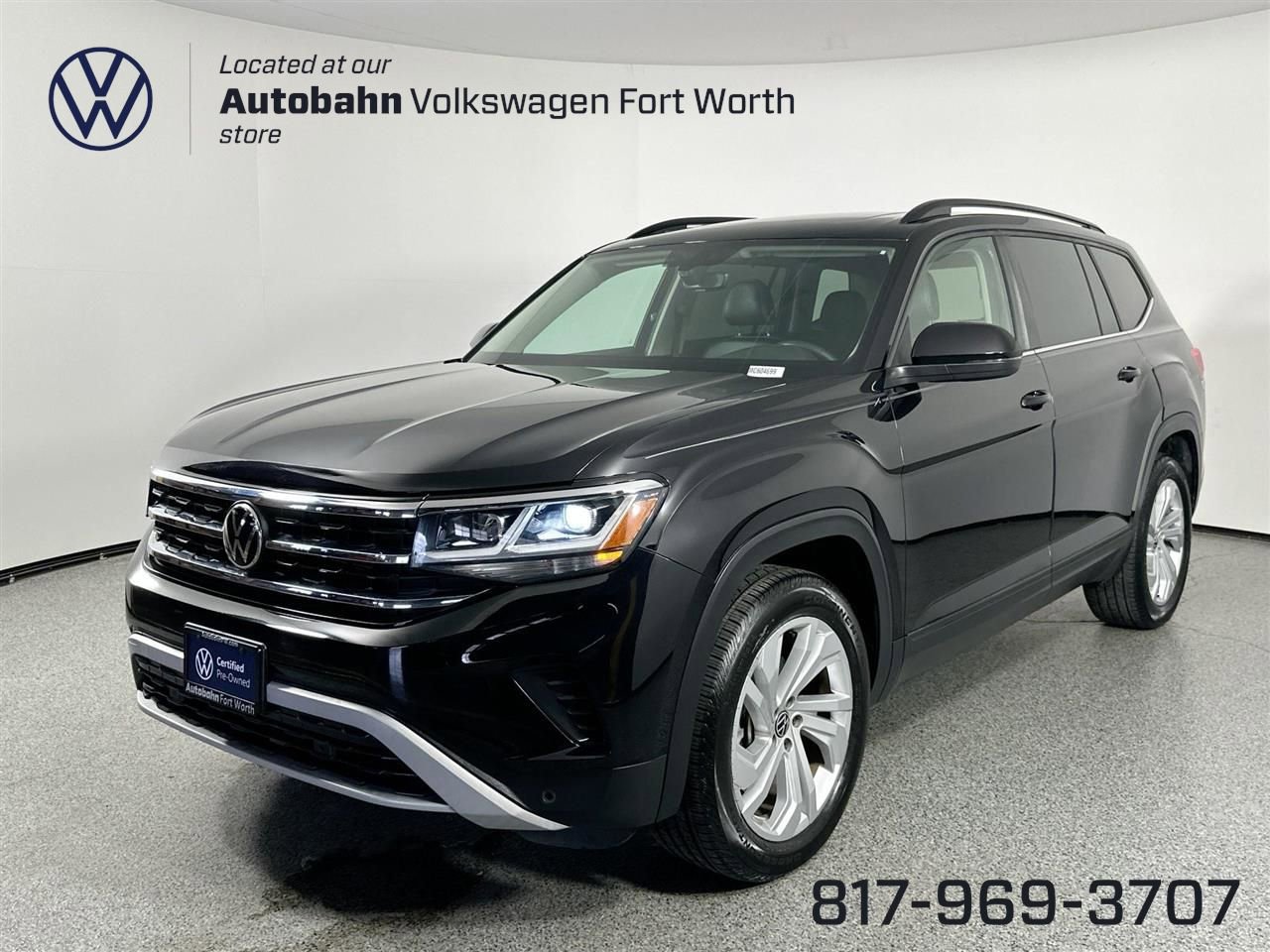 Certified 2021 Volkswagen Atlas SE w/ Panoramic Sunroof Package