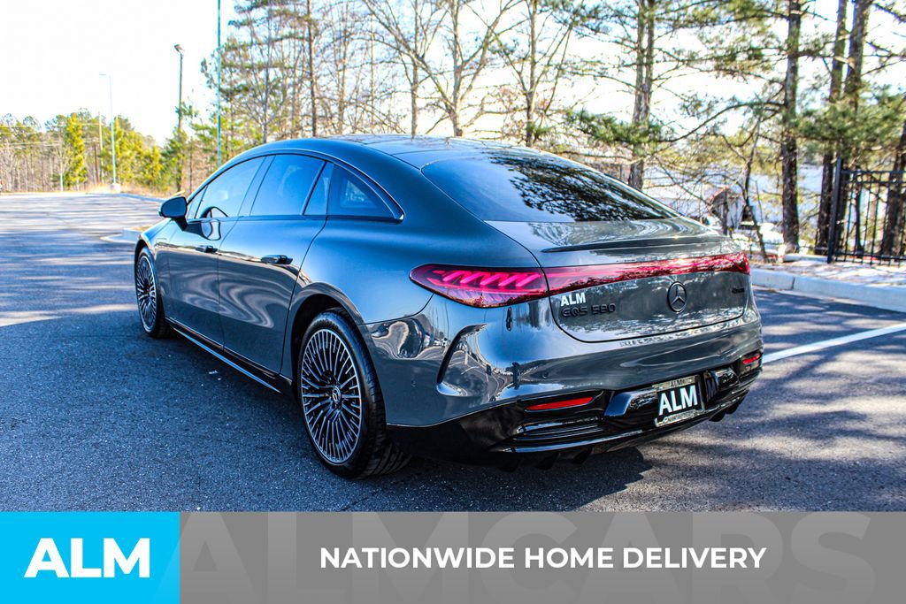 Used 2024 Mercedes-Benz EQS 580 4MATIC Sedan image 4