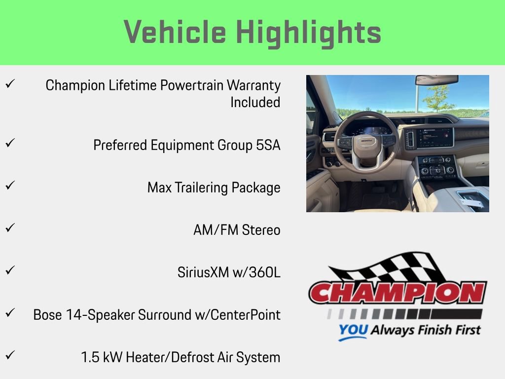 Used 2023 GMC Yukon Denali w/ Max Trailering Package AWD/4WD image 12